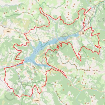 Tour de Serre-Ponçon Gravel GPS track, route, trail