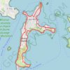 Tour du Golfe du Morbihan - Îles aux Moines GPS track, route, trail
