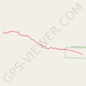 Grapevine Canyon GPS track, route, trail