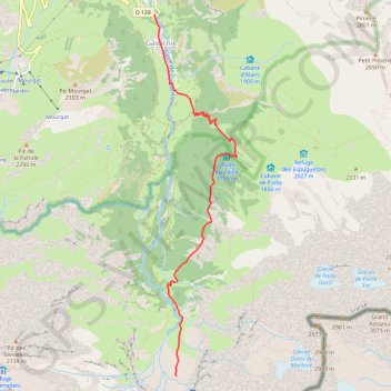 Cirque de Gavarnie GPS track, route, trail