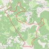 Chavagnac le lac rouge GPS track, route, trail