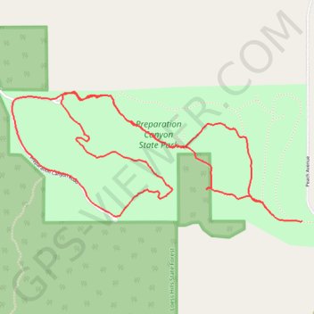 Monona County - Base GPS track, route, trail