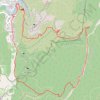 Fontaine de Vaucluse-Pas du Sautet GPS track, route, trail