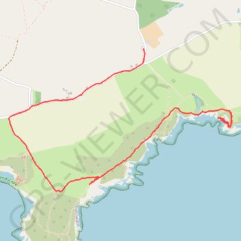 Lantivet Bay GPS track, route, trail