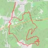 Donnat -Sabran GPS track, route, trail