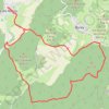 Rando de Cerres les Noroy GPS track, route, trail