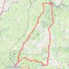 Boucle cyclo entre La Souterraine et Crozant GPS track, route, trail