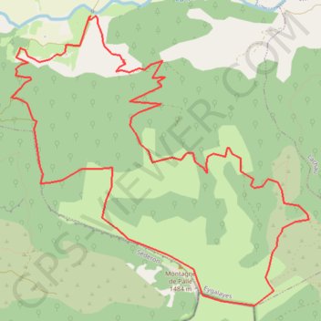 Baronnies - La Palle GPS track, route, trail
