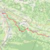 Chemin du Piémont Pyrénéen - De Buzy à Oloron-Sainte-Marie GPS track, route, trail