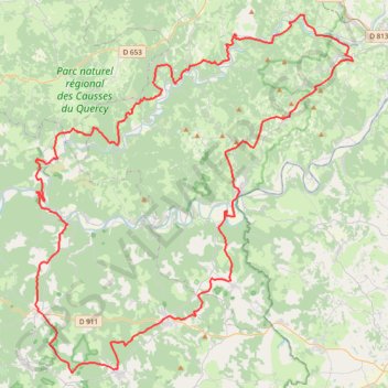 220405-la-boucle-saint-jacques GPS track, route, trail
