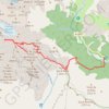 Mont Perdu, Baudrimont NW, Terrasse Bellevue, Refuge de Piñeta (J2) GPS track, route, trail