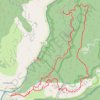 Le rozier GPS track, route, trail