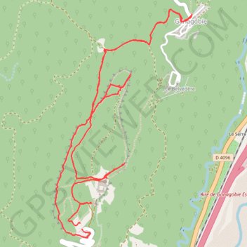 Plateau de Ganagobie GPS track, route, trail