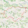 Tour de la Haute Chalosse (Landes) GPS track, route, trail