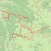 Routes to the Montious GPS track, route, trail