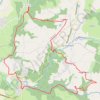 Montagnes du Matin - Salt-en-Donzy GPS track, route, trail
