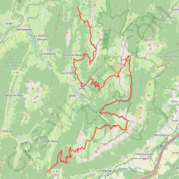 2024-04-09 18:05:29 GPS track, route, trail
