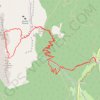 Grand Som depuis le col du Cucheron (Chartreuse) GPS track, route, trail