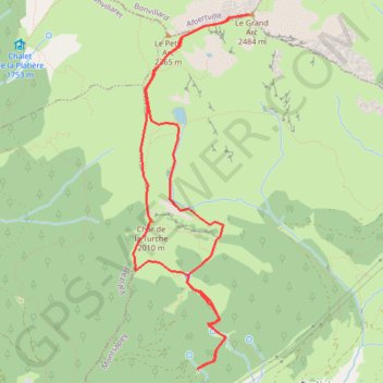 Le Grand Arc - Maurienne GPS track, route, trail