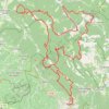 Nyons-sommet de la Lance-Nyons GPS track, route, trail