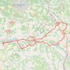 Hontanx Saint Sever, Cazères GPS track, route, trail