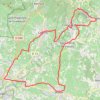 Entre plaine et piémont - Caromb GPS track, route, trail