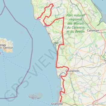 ETAPE 01 _V2 Yquelon/Barneville GPS track, route, trail