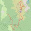 Crêt des Mouches GPS track, route, trail