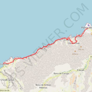 N4_13km GPS track, route, trail