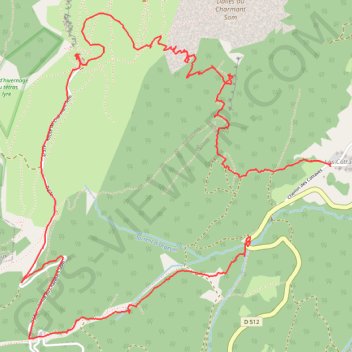 Cottaves - Charmant Som GPS track, route, trail