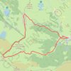 Pic du Lion par la coume de Baqué GPS track, route, trail