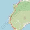Ajaccio - chemin de la corniche GPS track, route, trail