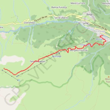Monte Granè GPS track, route, trail