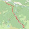 Balade à la Cascade d'Ars GPS track, route, trail